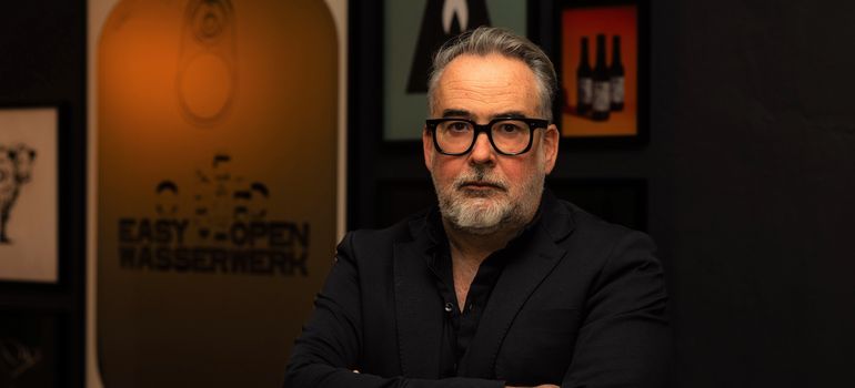 Christoph Balsiger, the Creative Director, owner and member of the Management Board of KARGO Kommunikation GmbH 