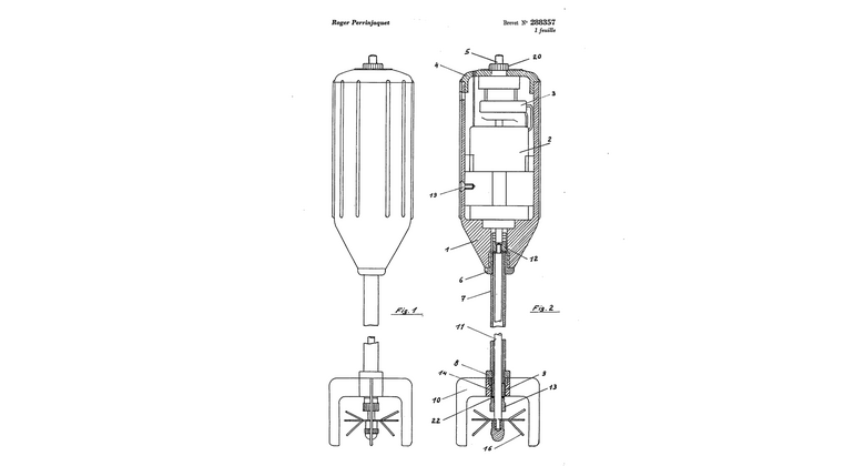 Brevet mixeur électrique