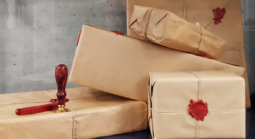 Stack of mail packages