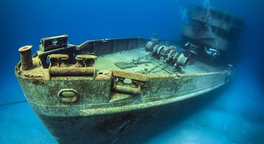 L’idée de l’invention était de récupérer la cargaison d’un bateau naufragé. Photo: istock