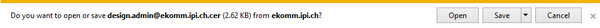 Screenshot of the customer dialog