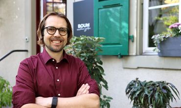 Matthias Erb, fondateur de Boum AG