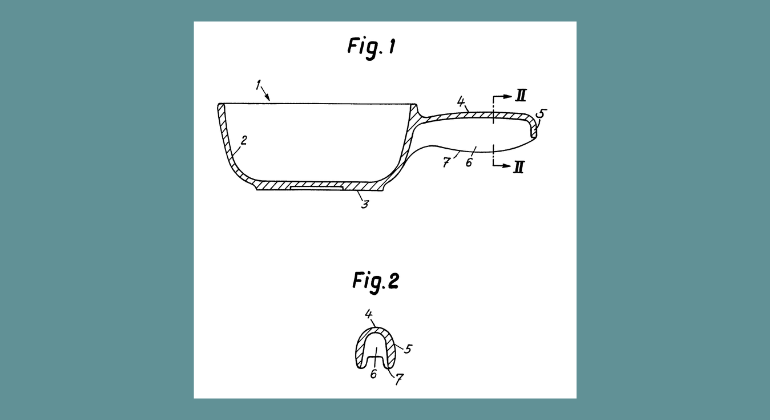 Brevet pour le caquelon à fondue Von Roll