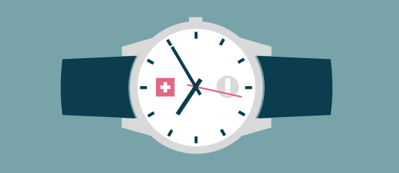 Image: Montre avec une croix suisse, symbole de protection de PI